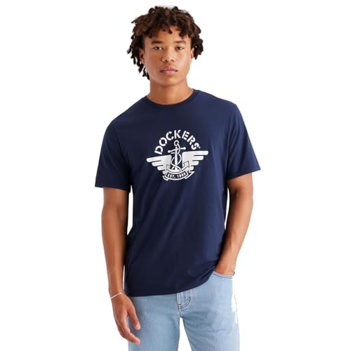 Short Sleeve Graphic tee Navy L -