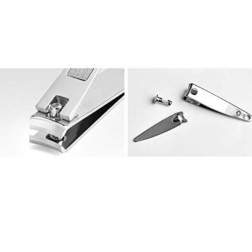 Cortaúñas para adultos con corte preciso de acero inoxidable de 8 cm 8