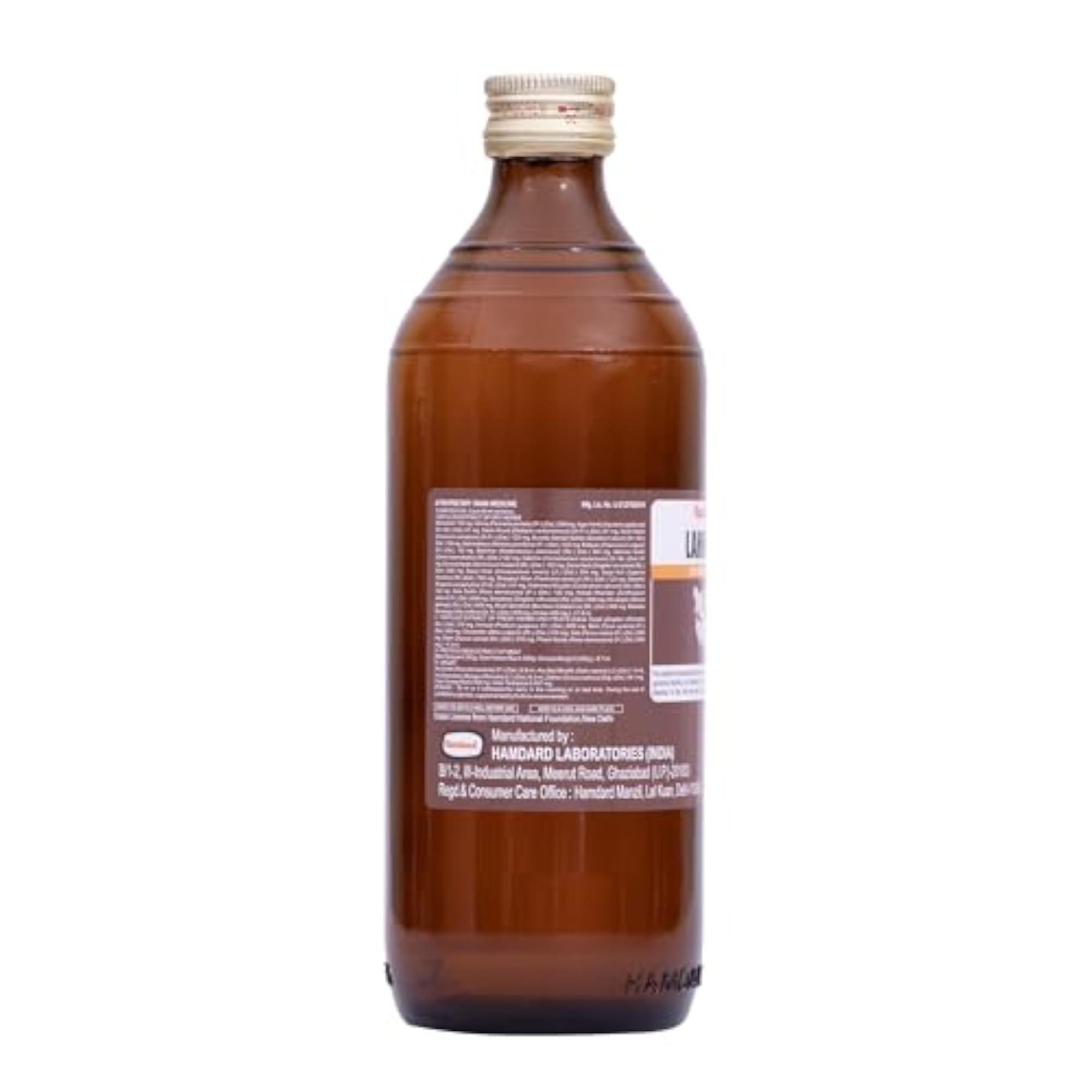 Hamdard Lahmina Syrup 500 ml, Herbal Energy Booster