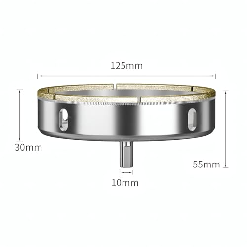 Set de 2 sierras de corona diamante 28 mm miniatura 2