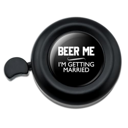 Graphics & More Beer Me I'm Getting Married Bicycle Handlebar Bike Bell