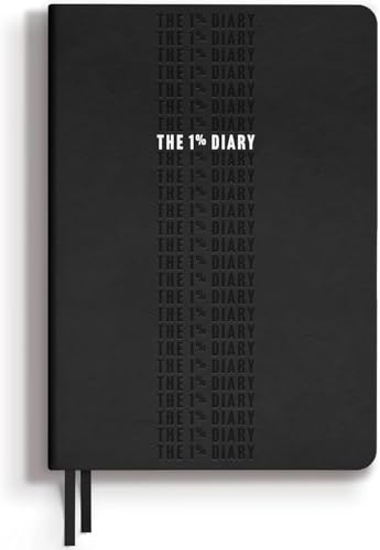 One Percent Diary by Steven Bartlett Featured On The Diary of a CEO Podcast Guided Wellness Journal for Men and Women 90-Day Motivational and Reflection Daily Journal