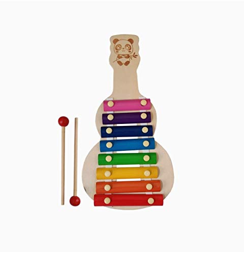 Buy Wooden toys xylophone musical toy for children with 8 note (big ...