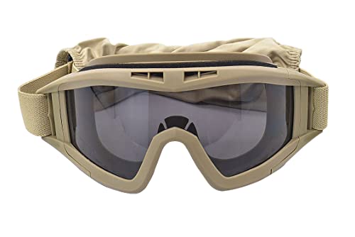 Jffcestore Ear Protection Foldable Half Face Airsoft Mesh Mask With Goggles And Headgear Hoods Protective Paintball Headgear Mask Tactical Lower Face Protective Mask Cp #TOP6