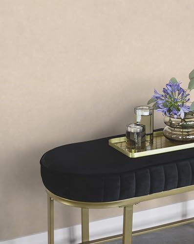 Papier peint aspect lin beige Rasch 330021 structure textile - 7
