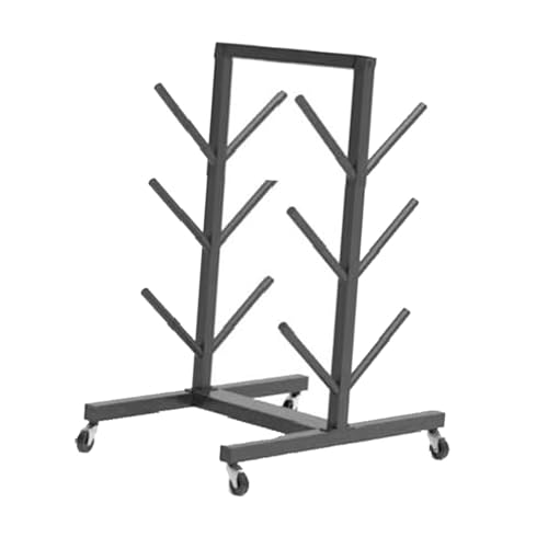 Yiju Skateboard Rack Snowboard Storage Rack with Casters Display Rack Skateboard Holder for Garage