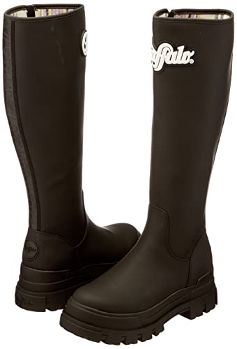 Buffalo Damskie buty Aspha Rain Hi, czarny