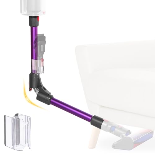 Tube télescopique pliable compatible avec Dyson V7 V8 V10 V11 V15 aspirateur sans fil, tube en aluminium à dégagement rapide amélioré pour le nettoyage...