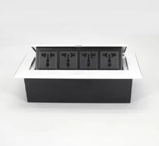 Image of Hydraulic Popup Box for Conference Table with Desktop Socket (Style 1)