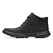 Clarks Herren Bradley Mid Ankle Boot, Black Tumbled, 45 EU
