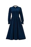 Womens Victorian Civil War Gown Stand Collar Regency Era Dress Edwardian Gown