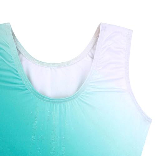 Image of HOZIY Leotards for Girls Gymnastics Kids Children Biketard Snowflake Ribbon Blue Purple Hot Pink Sparkle