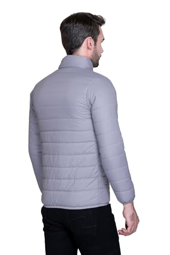 Image of Sanhok Mens Waterproof Imported Polyester Trendy Lightweight Stylish Regular Fit Standard Length Full Sleeve Zipper Jacket for Winter Casual Wear