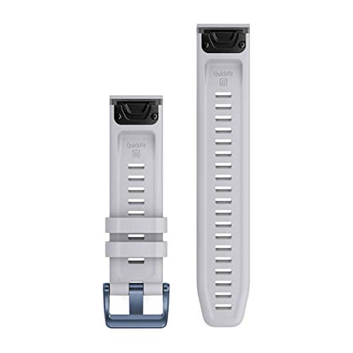 GARMIN MARQ QuickFit 22mm Whitestone未使用品 Amazon.com: Garmin Quickfit 22 Watch Band, Whitestone Silicone