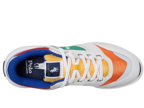 Image of POLO RALPH LAUREN Train 89 Suede & Oxford Sneakers