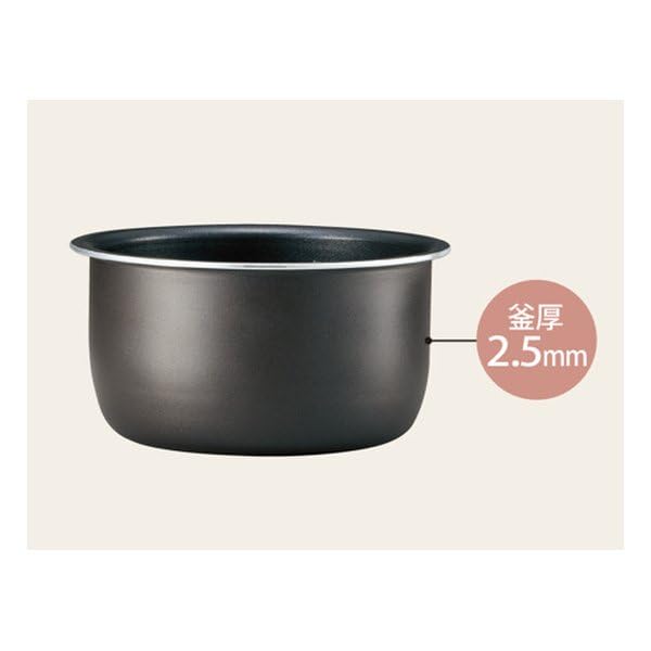 Amazon | 象印マホービン 炊飯器 3合 ソフトブラック NL-BF05-BZ