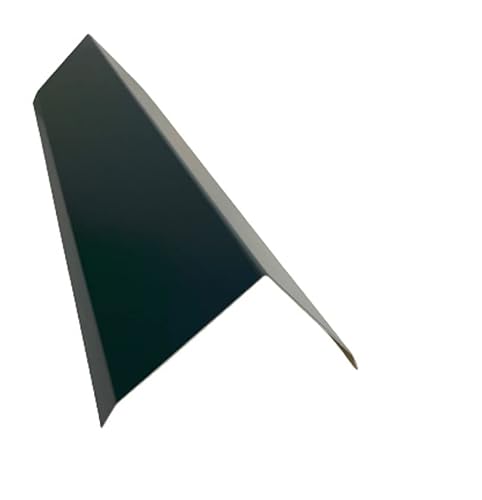 Firstblech 1 m lang Aluminium farbig 0,8 mm (mittel, Anthrazit)