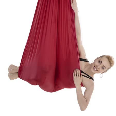 The Yogis Lycra Fabric Aerial Yoga Hammock (Colour - Wine-Aerial) (B09RPDVN9N) Amazon Price History, Amazon Price Tracker