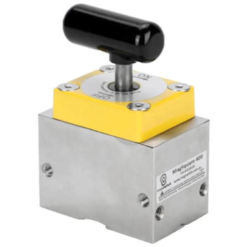 Magswitch MagSquare 400 Magnetic Welding Square Base Clamp Holder for Welding Kit Tools Supplies and Accessories Magnet Switch with On/Off Capabilities 400 lb Holding Force