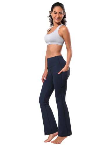 Image of BUBBLELIME 29 inch /31 inch /33 inch /35 inch /37 inch Women High Waist Bootlegs Yoga Pants