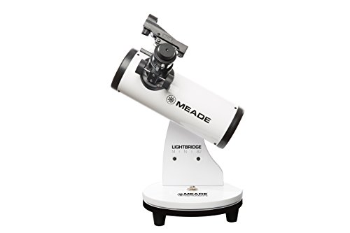 Meade Instruments LightBridge Mini 82 Telescope, White (203001)