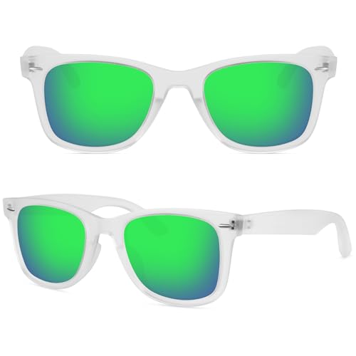 Image of MEETSUN Polarized Sunglasses for Women Men Classic Retro Square Frame Driving Sun Glasses UV Protection