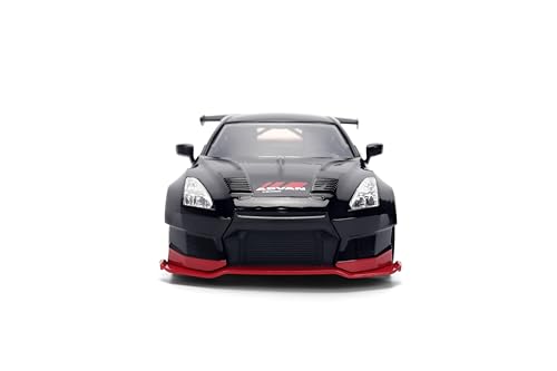 Jada Nissan GT-R 2009 Modelo 1:24 Negro miniatura 7