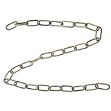 Chaîne métallique de suspension : ce produit peut être utilisé sur divers luminaires et est très pratique pour un usage domestique