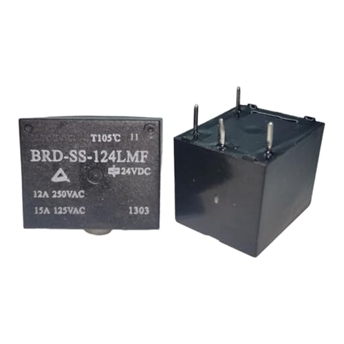 Relais BRD-SS-124LMF miniature de puissance 24V DC pour circuit imprimé
