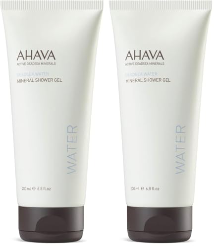 Gel de ducha mineral Ahava Active baño corporal hidratante piel sensible 500ml