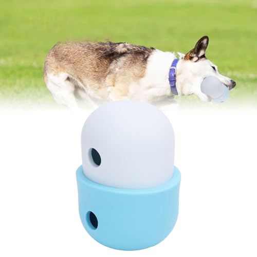 LIZEALUCKY Lucky Food Ball Dog Puzzle Spielzeug Interaktives langsames Fütterungsdesign für intelligente Hunde Silikonmaterial