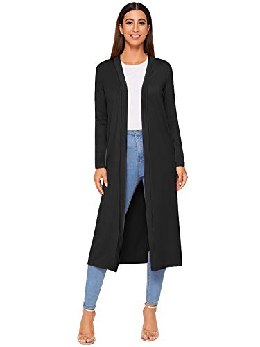 long sweater duster coat