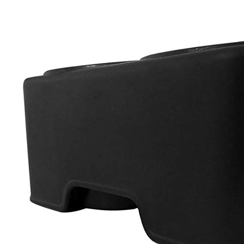 Porte-gobelet de Voiture Noir, Porte-gobelet de Voiture Portable Noir en Plastique, Porte-gobelet d'eau créatif