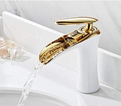Robinet de lavabo cascade pour résoudre les projections d'eau sur la vasque