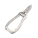 LAJA IMPORTS Professional Quality Stainless Steel Pedicure Toe Nail Nipper with Barrel Spring and Back Lock. Heavy Duty Nail Clipper Perfect for Tough TOENAILS.