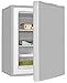 Exquisit Mini-Gefrierschrank GB60-150E grauPV | Mini-Gefrierschrank | 42 L Volumen | Grau | Türanschlag wechselbar | Gitterablagen | Klein und Kompakt | Gefrieren