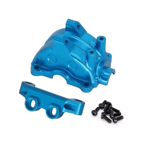 RC�J�[�̃A�b�v�O���[�h Compatible With Tamiya For TT-02 1/10 ���^���M�A�{�b�N�X�n�E�W���O �M�A�{�b�N�X�V�F�� �f�t�@�����V�����P�[�X RC�J�[�A�b�v�O���[�h�p�[�c�A�N�Z�T���[(Blue)