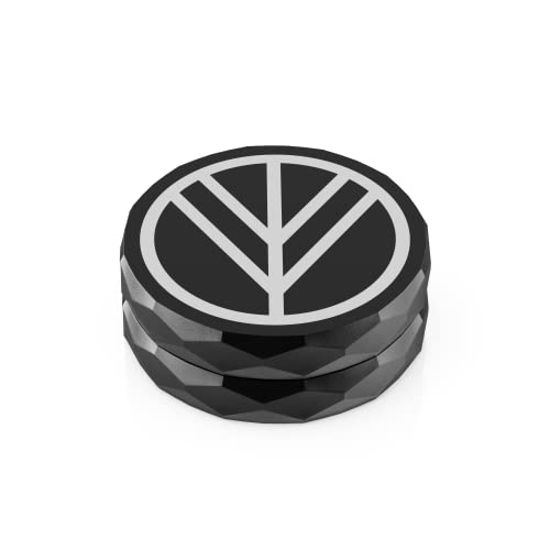 Norddampf Premium Aluminium Grinder, 2-teilig | ∅ 63mm groß | Effizientes Mahlwerk mit rasiermesserscharfen Zähen & Diamantschliff | Robust | 1A Haptik | Magnetischer Deckel | Crusher | Schwarz Norddampf Premium Aluminium Grinder, 2-teilig | ∅ 63mm groß | Effizientes Mahlwerk mit rasiermesserscharfen Zähen & Diamantschliff | Robust | 1A Haptik | Magnetischer Deckel | Crusher | Schwarz
