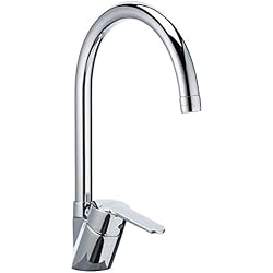 Grifo Fregadero Roca Roca,Victoria,Grifería monomando para cocina con caño giratorio,A5A8E25C00