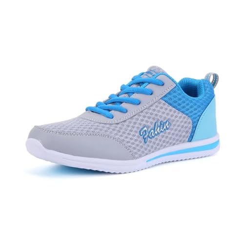 Bowling Shoes Women, Comfortable Soft Sole, Breathable and Lightweight Mesh Slip-On Sneakers