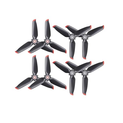 Hélices 5328S para DJI Combo solucionan vibraciones con 8 pares de plástico rojo