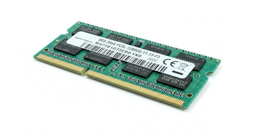 Image of 8GB DDR3L 1600MHz Laptop RAM - PC3L-12800S 204-Pin SODIMM 1.35V CL11 Laptop Memory Upgrade, Compatible Replacement for Samsung Part M471B1G73EB0-YK0