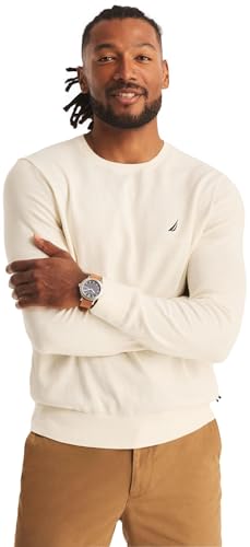 Nautica Men's Sustainably Crafted Crewneck Sweatshirt
