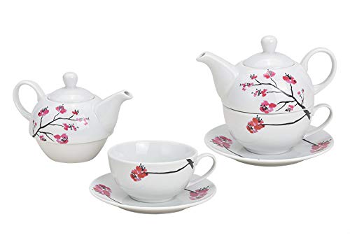 Tea for One Set Cherry Blossom (tetera y platillo) Cover