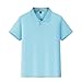 QWKLEAJ School Skirts for Girls 14-16 Short Sleeve Golf Shirts for Girls Button Down Collared Shirts 9-10 Spring Preppy Blouses Size 14-16 Boys Clothes Light Blue 9-10 Years