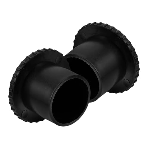 Anneome 2pcs End Stoers for Clothing Rack Closet Rod End Cap Plastic Clothes Drying Rack End Caps