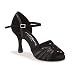 Produktbild Rummos Damen Tanzschuhe R563 - Nubuck/Glitzer Schwarz - Medium (Normal) - 5 cm Flare - EUR 39