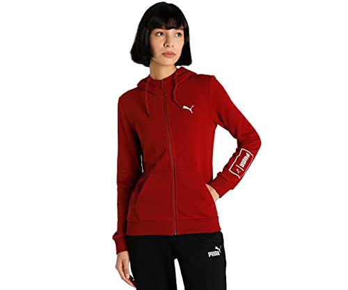 Image of Puma Women's Cotton Hooded Neck Jacket