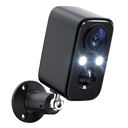 BECAMSO Camara Vigilancia WiFi Interior Exterior: 2K Camaras de Vigilancia sin Cables Bateria - Camaras Vigilancia Domicilio WiFi Visión Nocturna en Color Soporta Almacenamiento SD/Cloud