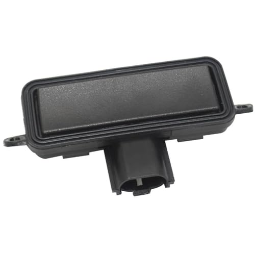 Coffre et hayon de voiture de luxe : bouton d'ouverture supérieur